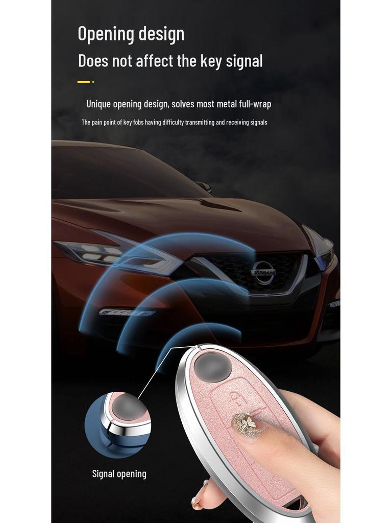 Premium Key Cover for Infiniti QX50, Q50L, Q70L, and QX60