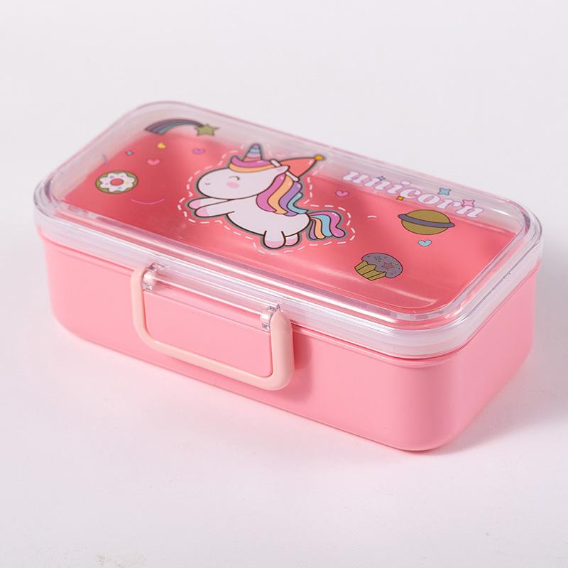 

Lunch Box Children s Cartoon Bento Box Can Be Put Into Microwave Oven Plastic Lunch Box