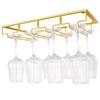 Red Wine Glass Hanging Rack for Stemware Display and Storage