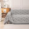 Modern Minimalist Striped Sofa Cover Thickened High-End Sofa Slipcover