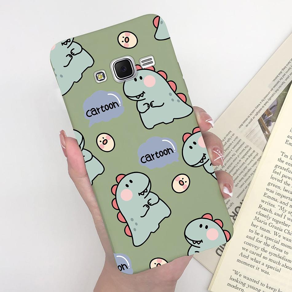 For Samsung Galaxy J5 2015 J500F J5 2016 2017 J510F J530F Case Shockproof Bumper Cute Cat Dinosaur Phone Cover SamsungJ5 Fundas
