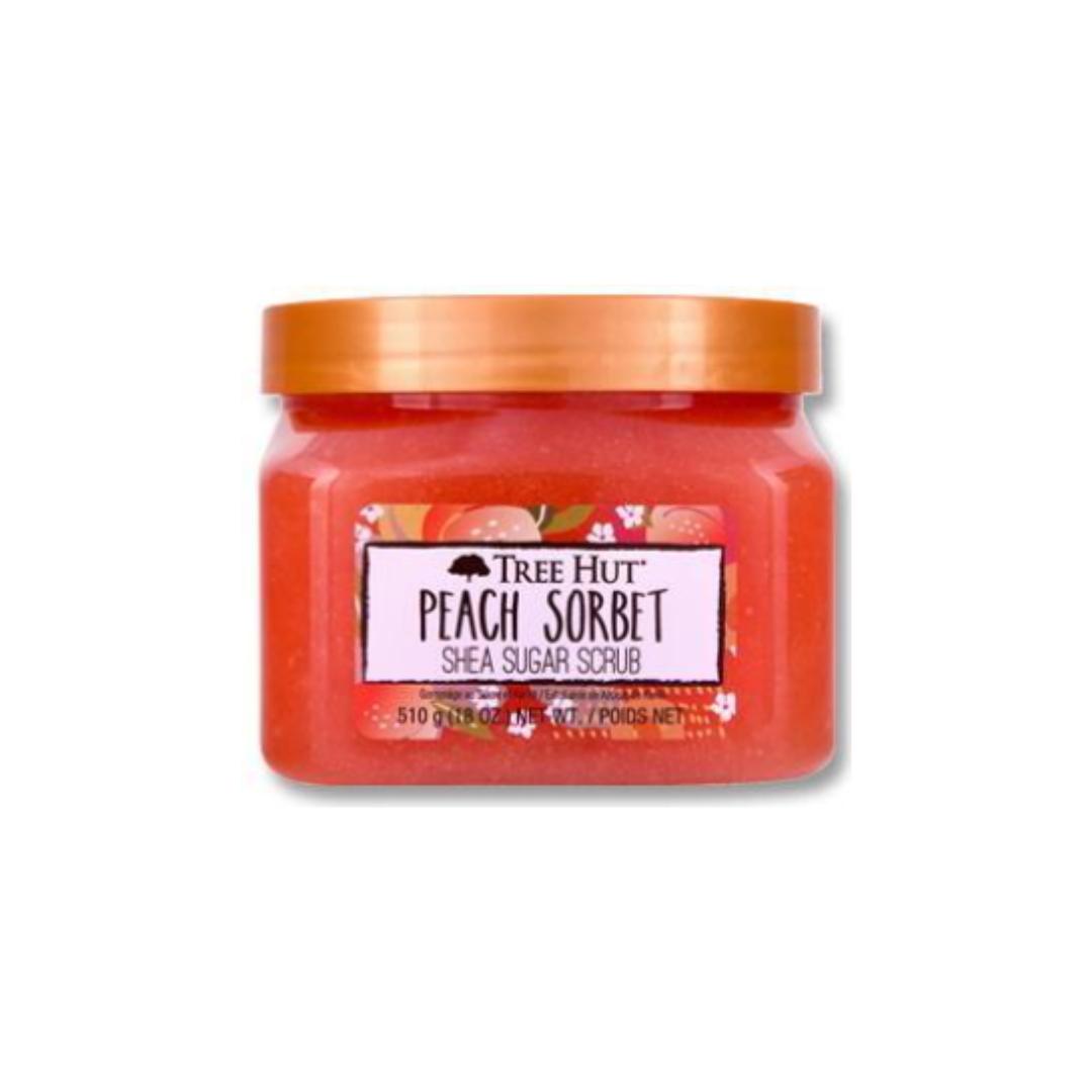 

[Коллаборация Sanrio] Скраб для тела Tree Hut с сахаром ши 510 г (17 вариантов) #Peach Sorbet 510g