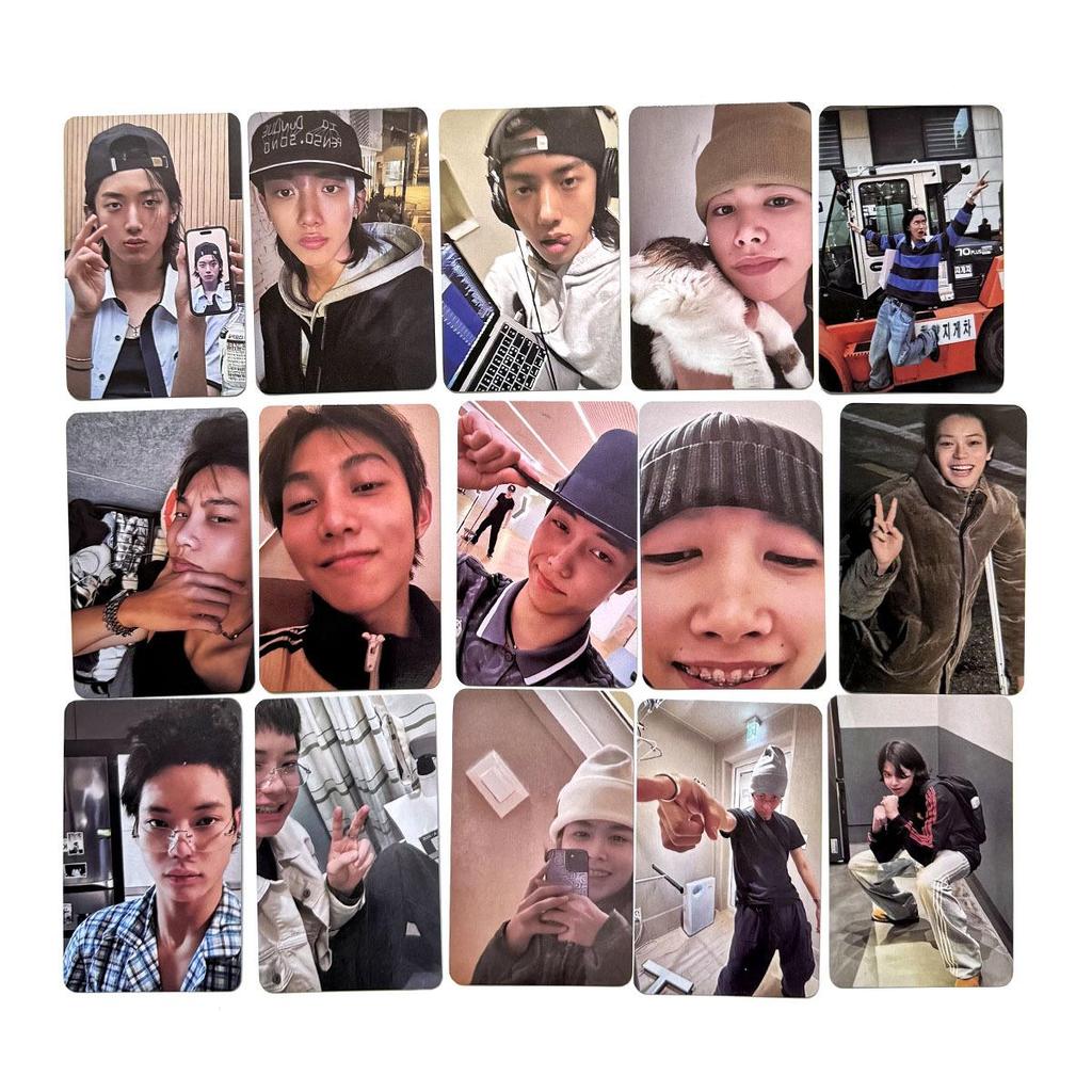 LNGSHOT Training Day EP Album Merchandise: Bonus Photocards Featuring Wu Lü Lobster