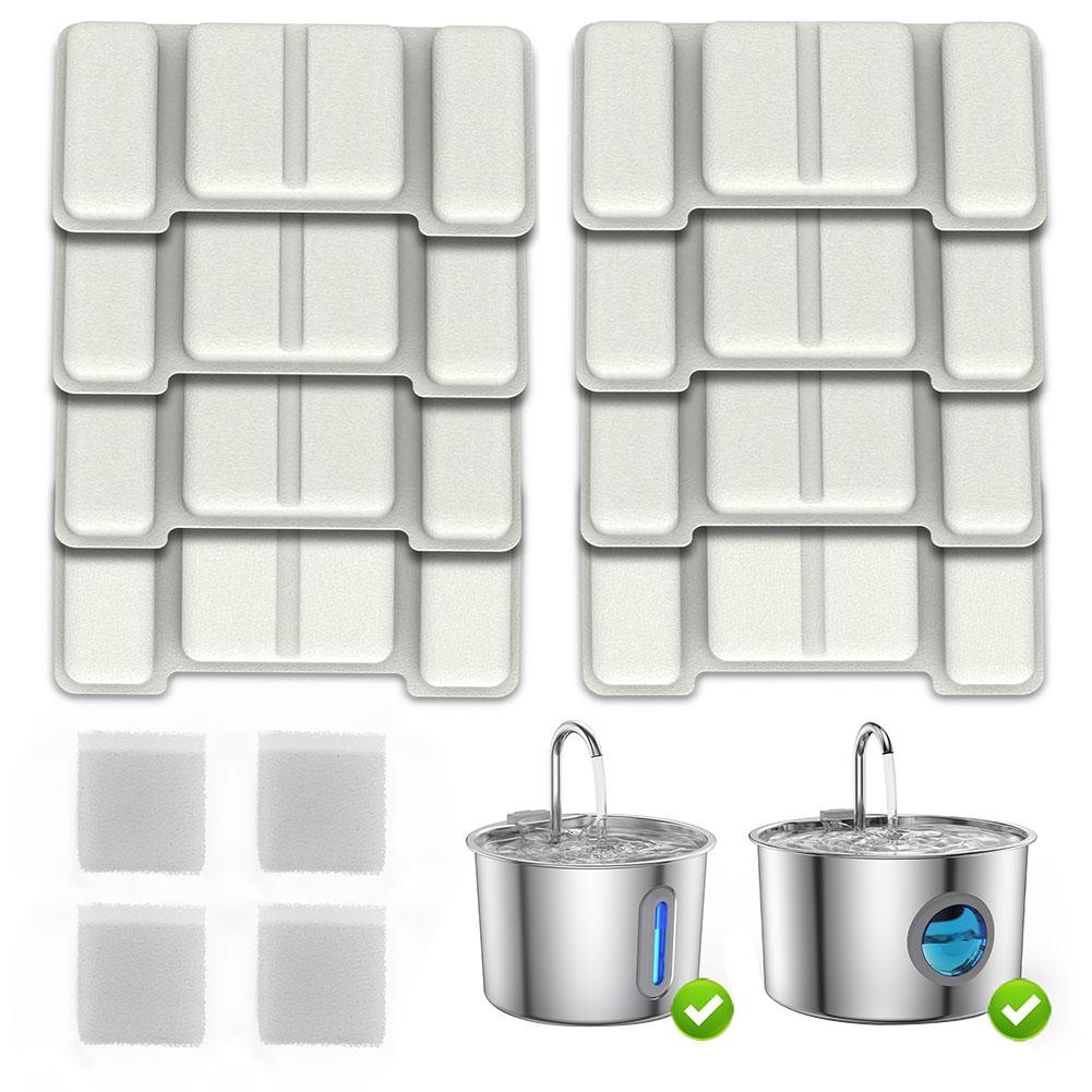 3.2L Pet Water Fountain Automatic Water Feeder Triple Filtration Drinking Fountain Cat Water Fountain for Pets & Small Animals