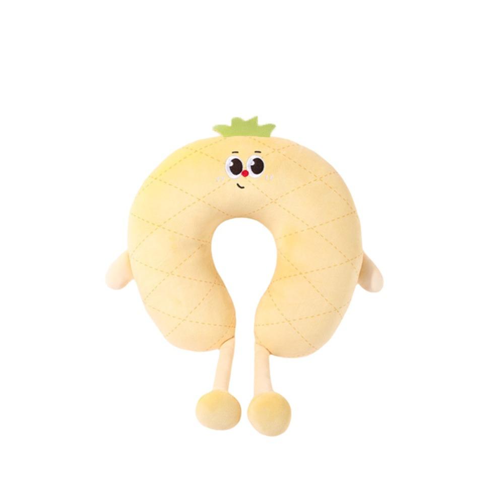 Cartoon Travel Pillow PP Cotton Headrest Adorable Office Nap Pillow  Airplane