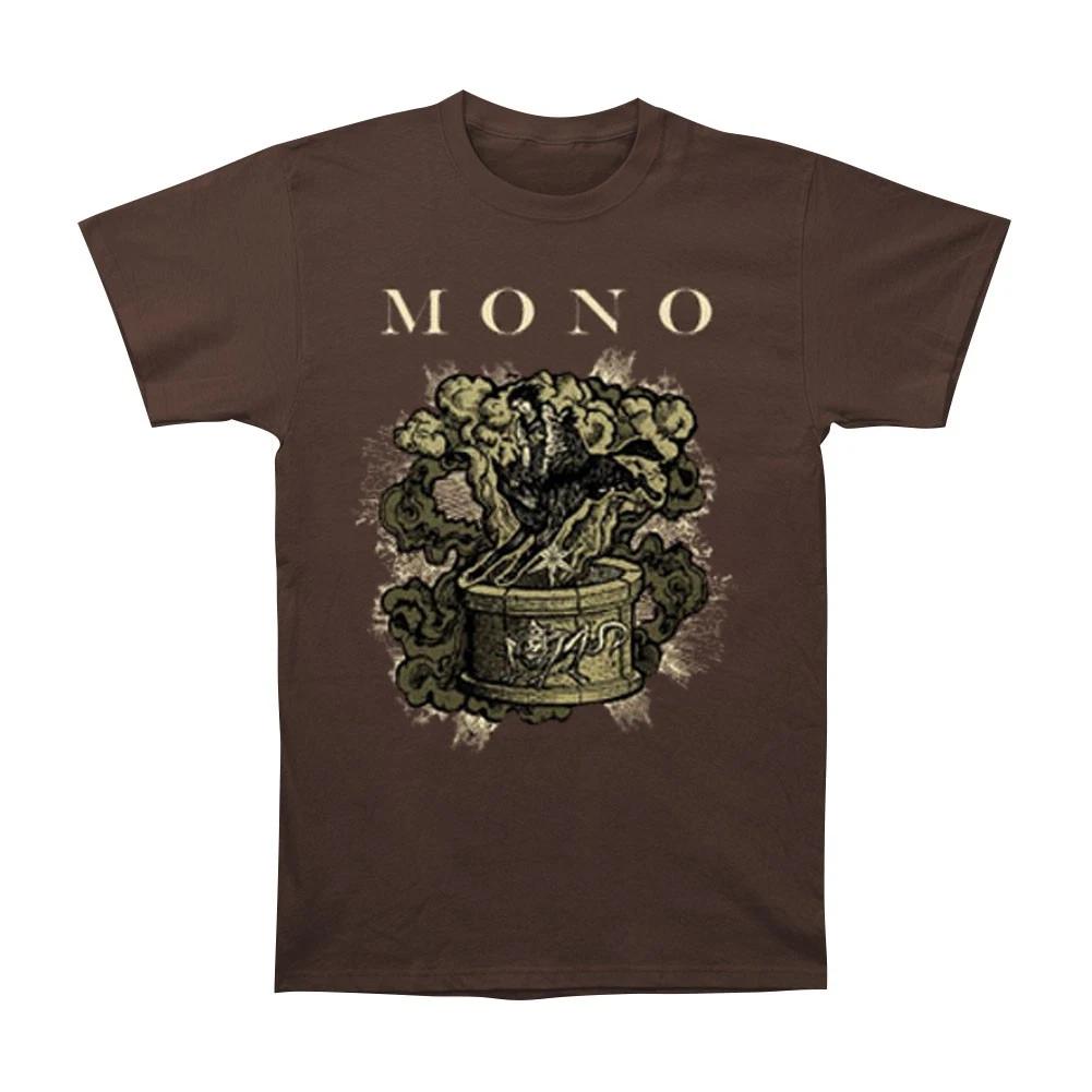 Men's Mono Black Rain T-shirt Small Brown