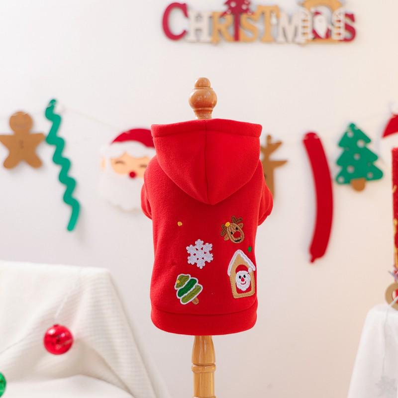 PETCIRCLE Christmas Pet Clothes Dog Cat Festive Apparel Holiday Outfit