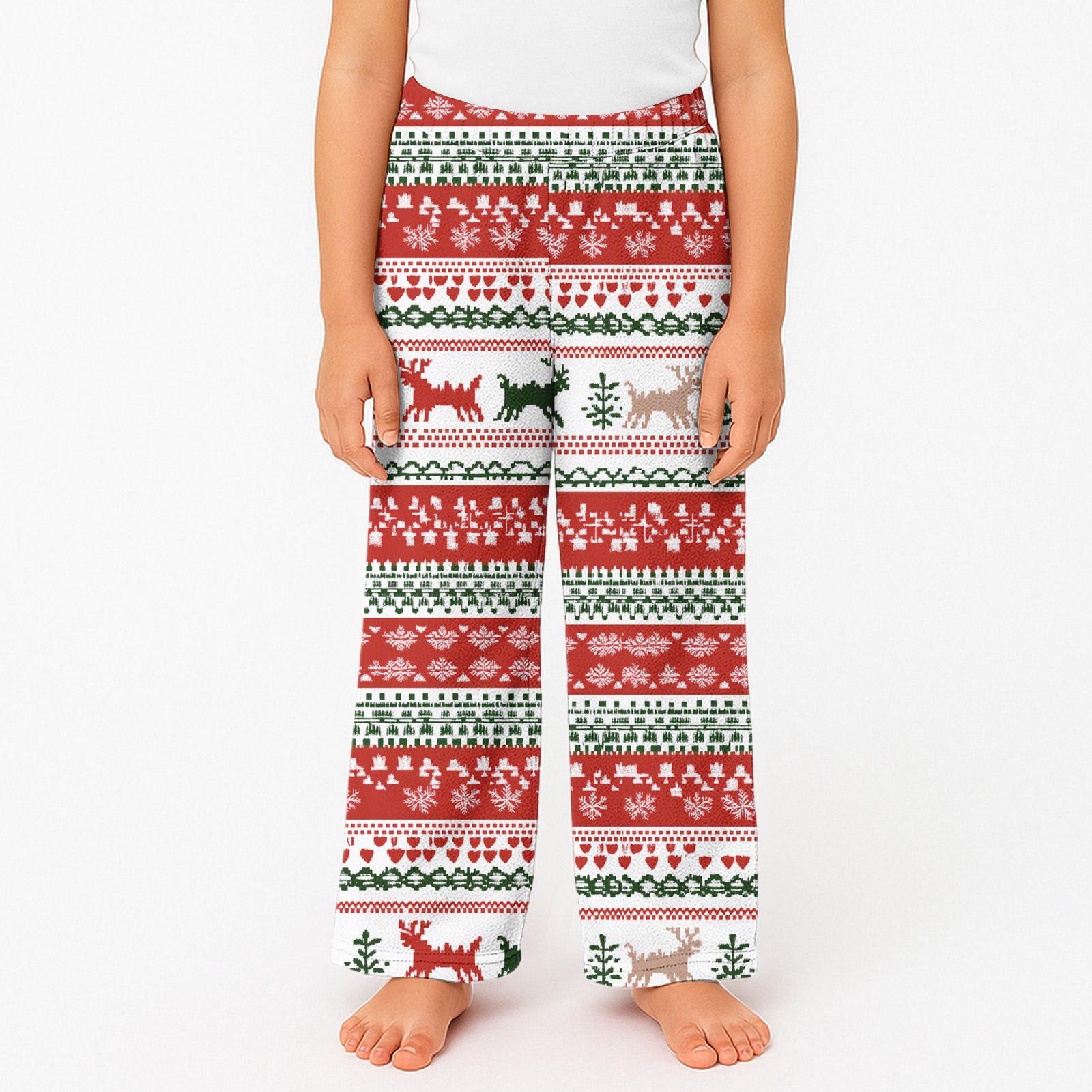 

Детские зимние брюки Длинные брюки с принтом 160 арбуз красный