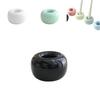 Fashionable Ceramic Toothbrush Rack Personalized Toothbrush Base Multiple Colors 4.5*2.8cm