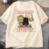 Funny Cat T Shirt for Men Women That's What I Do I Read Books I Sew and I Know Things Cat T-shirts Summer Cotton Vintage Tops