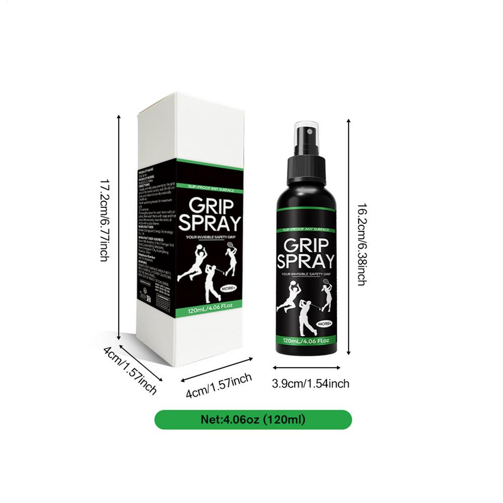 Non-Slip Grip Spray for Shoes, 120ml Quick Drying Anti Slip Sole Protector for Volleyball Tennis Golf Badminton Handball Soccer