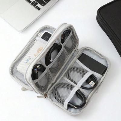 Digital Accessories, Storage, Storage Bag, Multi-layer Power Supply, Hard Disk, Power Bank, USB Flash Drive, Shield, Earphones, Dust-proof Data Cable.