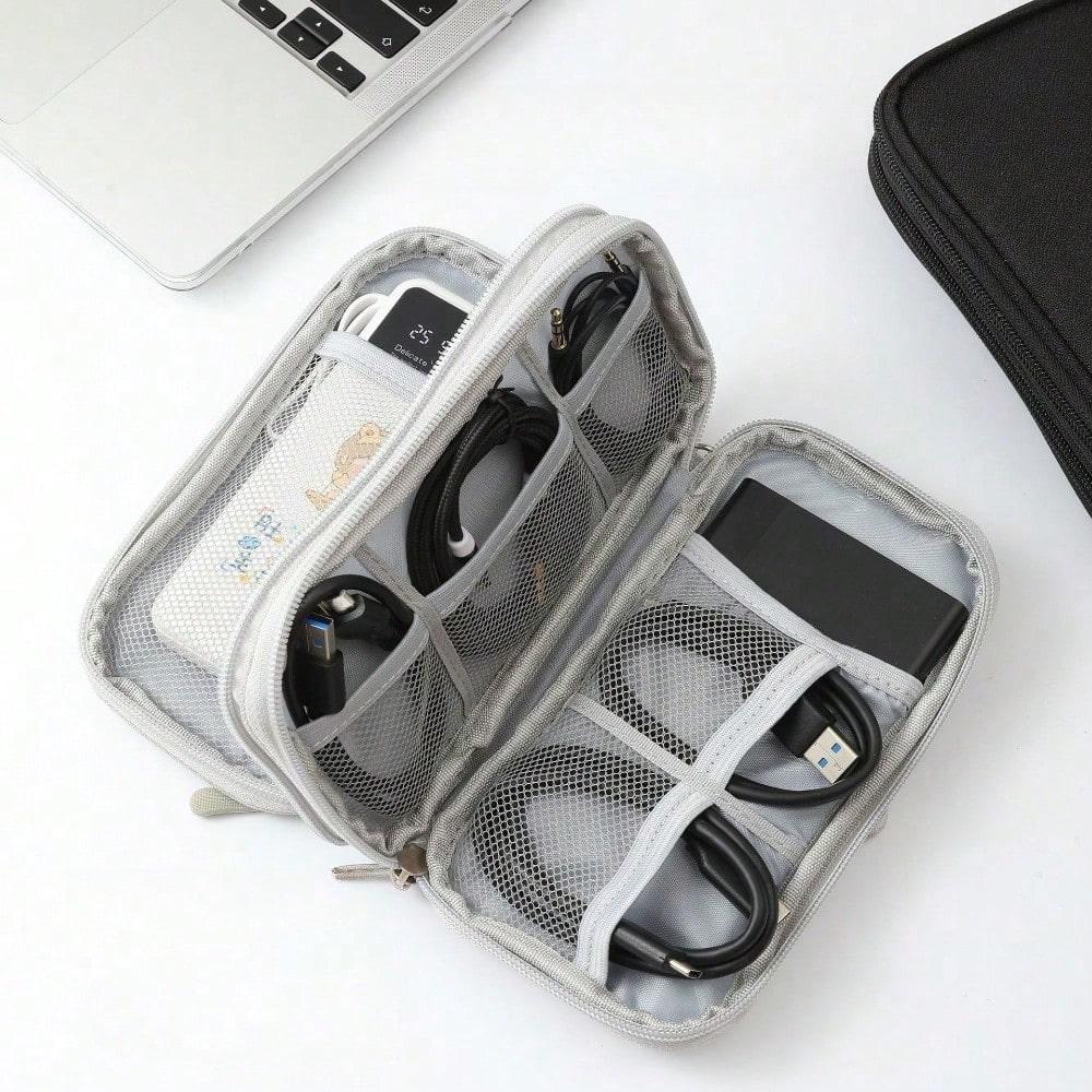 Digital accessories, storage, storage bag, multi-layer power supply, hard disk, power bank, USB flash drive, shield, earphones, dust-proof data cable.
