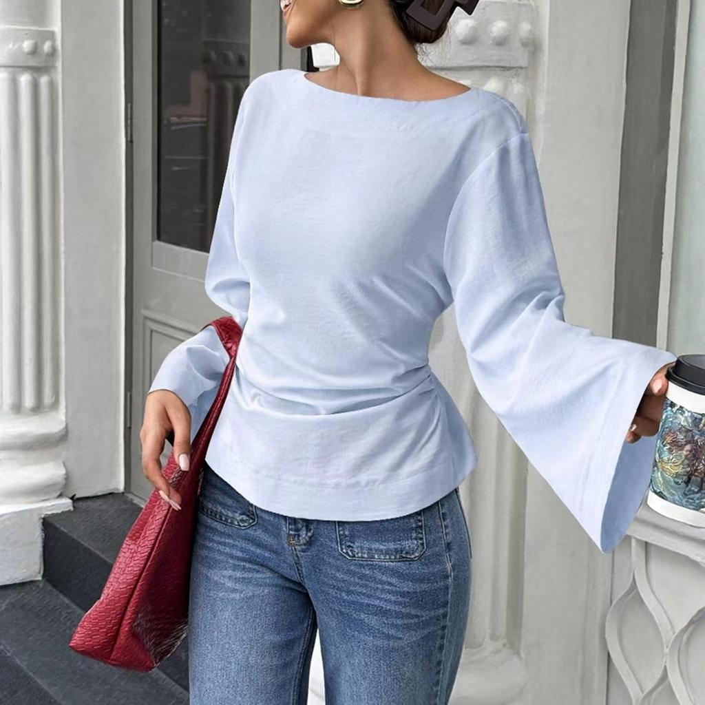 Women's Shirt With Floral Print Buttons, Long Sleeved Casual Regular Shirt Blouses Casual Plus Size Basic Tops