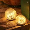 LED Solar Glass Ball Street & Garden Light: Waterproof, Outdoor Lawn Insert Landscape Light