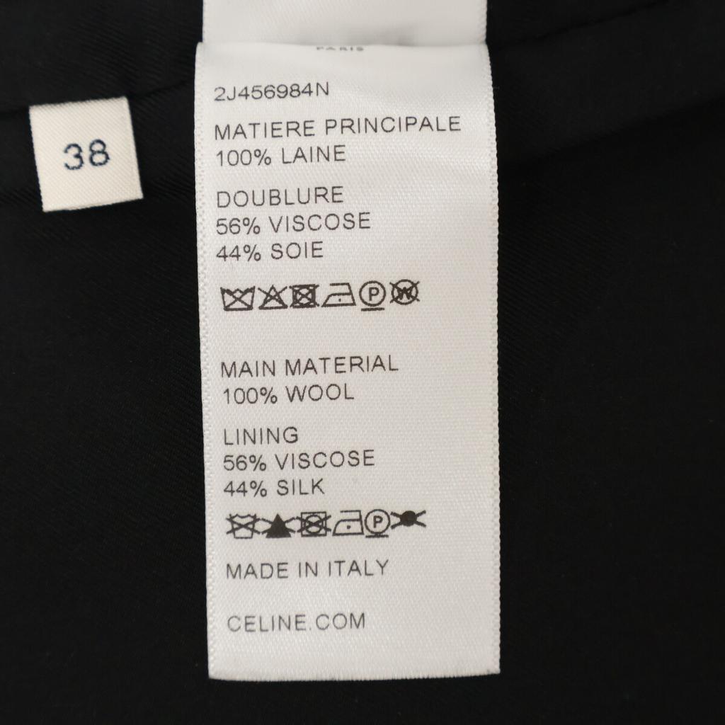 Celine Gun Club Check 2J456984N Skirt Skirt 38 BrownUsed