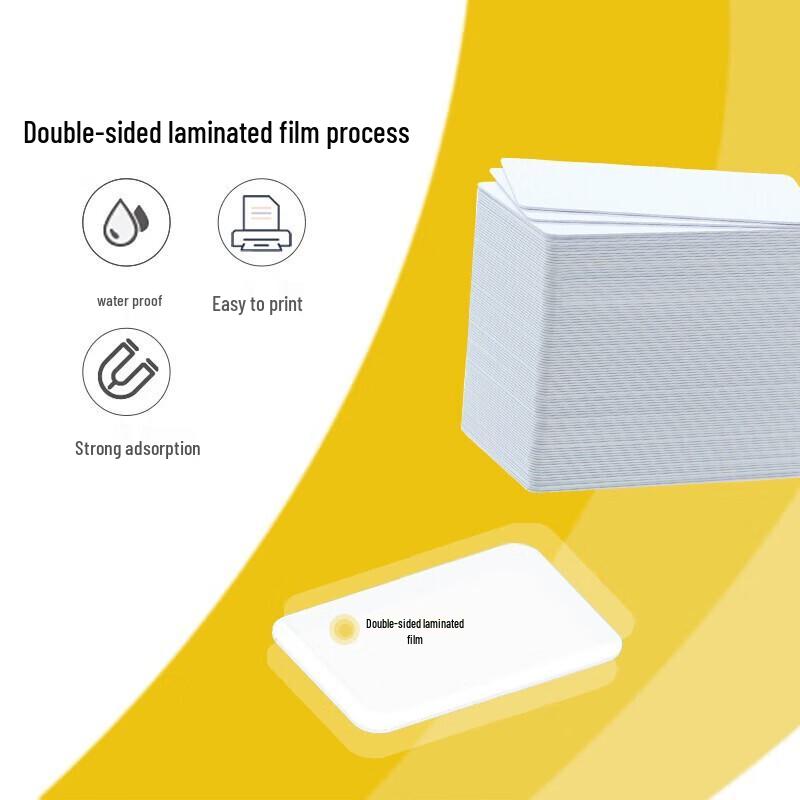 SGX WAY Blank PVC Cards, 250 Pack