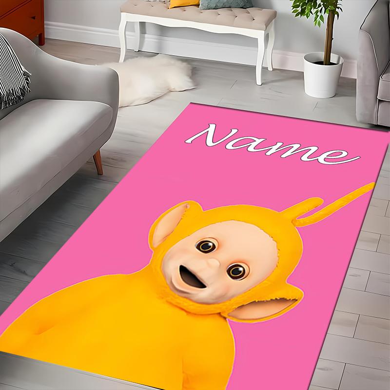 Custom personalization Teletubbies Area Rug - Perfect For Kitchen, Bathroom,Laundry Room Decor Large Size Available,Gift All Seasons