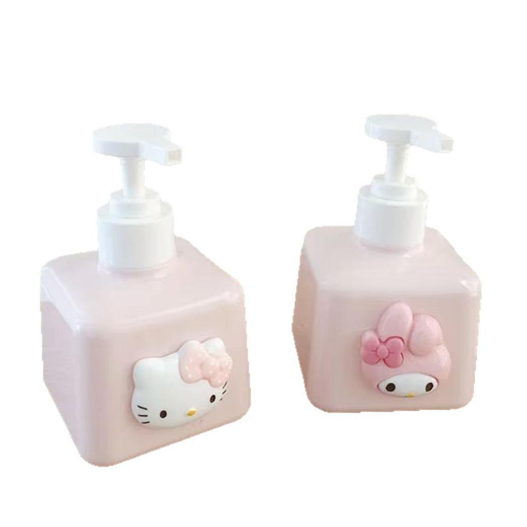 Compact Press-Top Bottles for Shower Gel & Sanitizer Storage