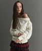 DEARSTALKER Maria One Off-Shoulder Mtm - Cream