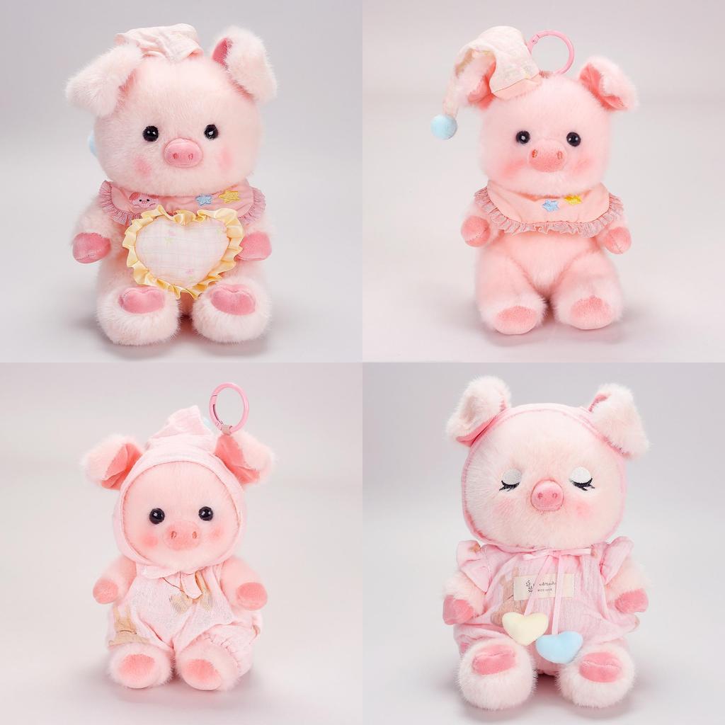 Plush Pig Toy For Girls Soft Cartoon Doll Gift For Sleep Comfort