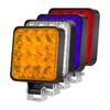 48W 12V 1200LM 6500K Work Light Pods Driving Flood Off Road Lamp Bumper Truck 2x