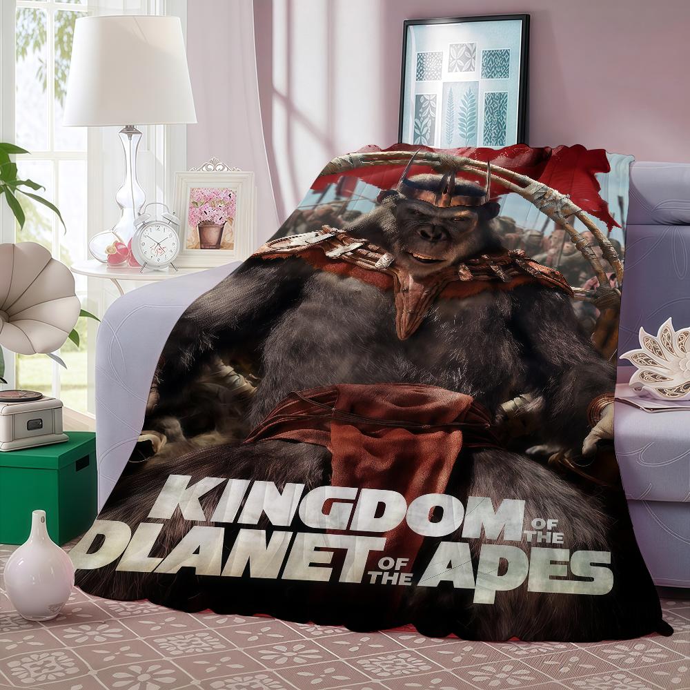 Movies War For The P-planet Of The Apes Blanket Warm And Soft Suitable For Bedroom Living Room Sofa Bed Office Travel Camping 30x40in