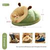 Warm and Breathable Small Dog Kennel Bed Beautiful and Cute Dog and Cat Sleeping Bag with Unique Foldable and Washable Pet House