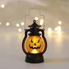 For Vintage LED Pumpkin Light Halloween Handheld Lantern Outdoor Decor for Camping Garden Haunted House Yard Table Lamp Supplies
