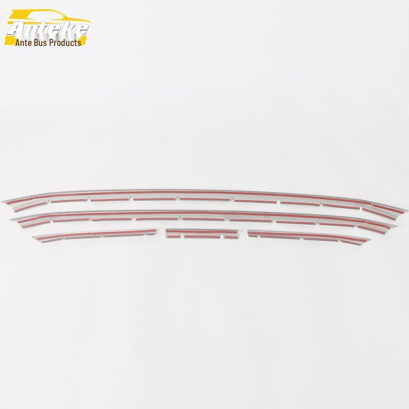 Stainless Steel Front Bumper Grille Trim for Wuling 22 Xingchi - Anti-Scratch Bright Strip Accessory