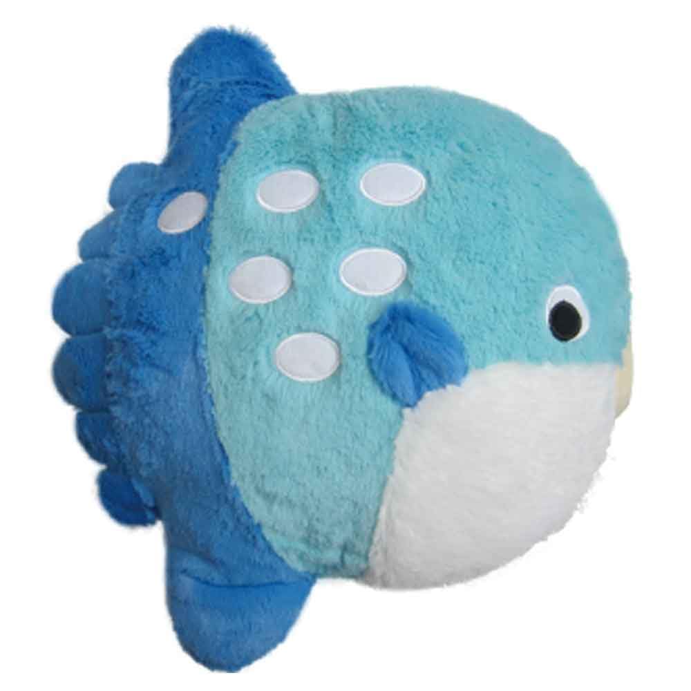 TST Advance Fluffy Sunfish Plush Toy LIGHT BLUE 8935
