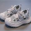 Summer Kids Princess Sneakers Fashion Dad Sandals Girls Mesh Soft Sole Sports Sandals