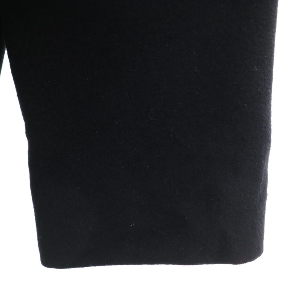 Chloe Cashmere Stand Collar Long Coat 40 Black Series Women Used