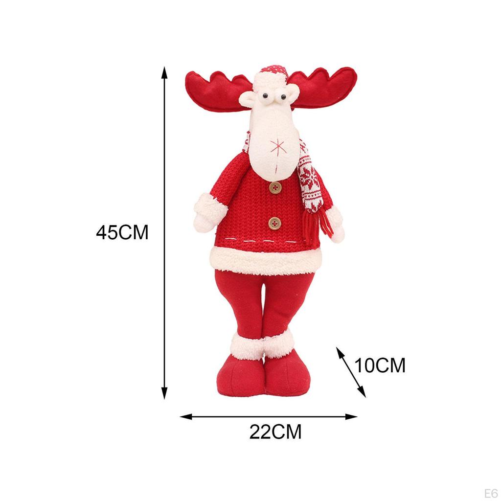 Christmas Collectible Figurines Doll Figurine Adorable Figure Decoration for
