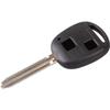Schlüsselhülle für Toyota Avalon Avensis Camry Corolla Prado RAV4 Yaris - 2 Tasten - Fernbedienung mit Klinge Phonillico®