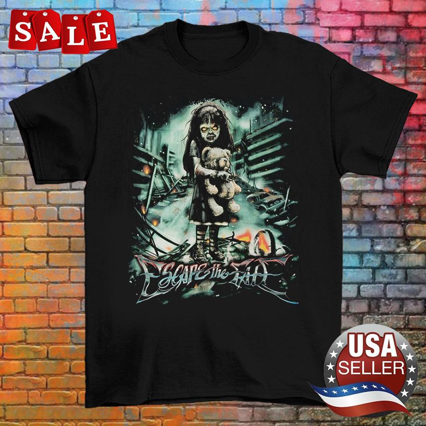 

Escape the Fate Band Album Adult Shirt Men Women Cotton Tee Black Unisex T-Shirt XL