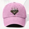 Men  Women Vintage Elk Print Trucker Hat  Adjustable Soft Top Baseball Cap with Elk Antler Washed Suitable for Outdoor Fis