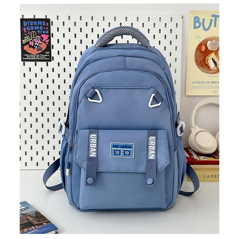 New Backpack Fashion Trendy Junior High School College School School Bag Casual Backpack Large Capacity Versatile Backpack