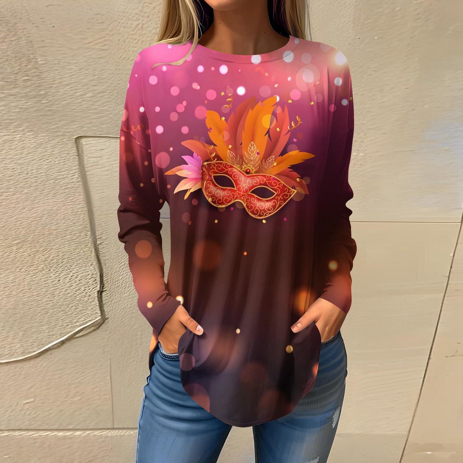 

Футболки для женщин, осенние повседневные рубашки с длинными рукавами, толстовка, топ, пуловер XL винный