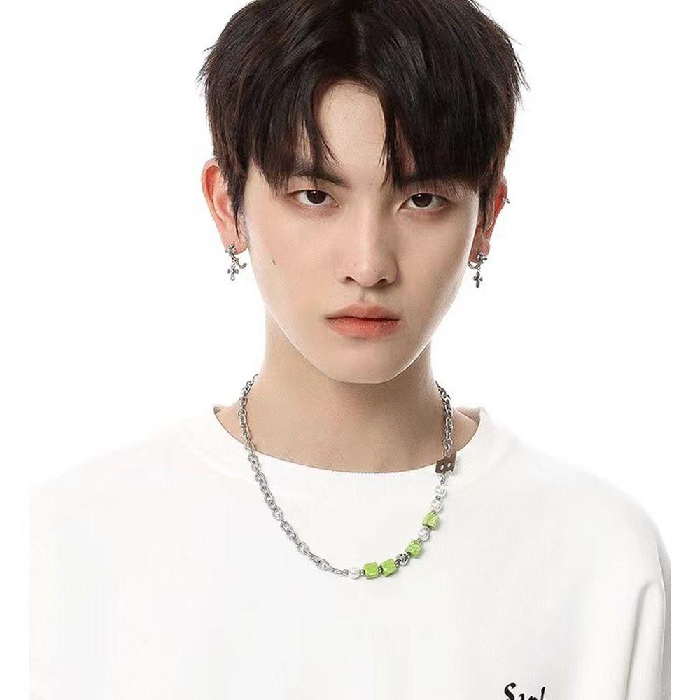 

Цепочка, модные ювелирные изделия, женский браслет, ожерелье в корейском стиле, колье для девочек, мужское ожерелье в стиле хип-хоп