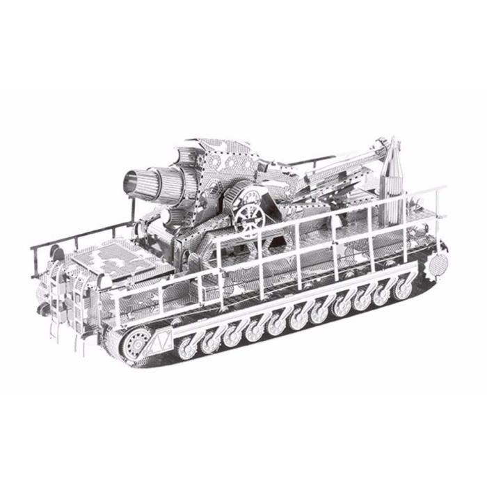 Kits à monter - Railway Gun - Kit en métal à monter - boitage type DVD Metal 3D - XL