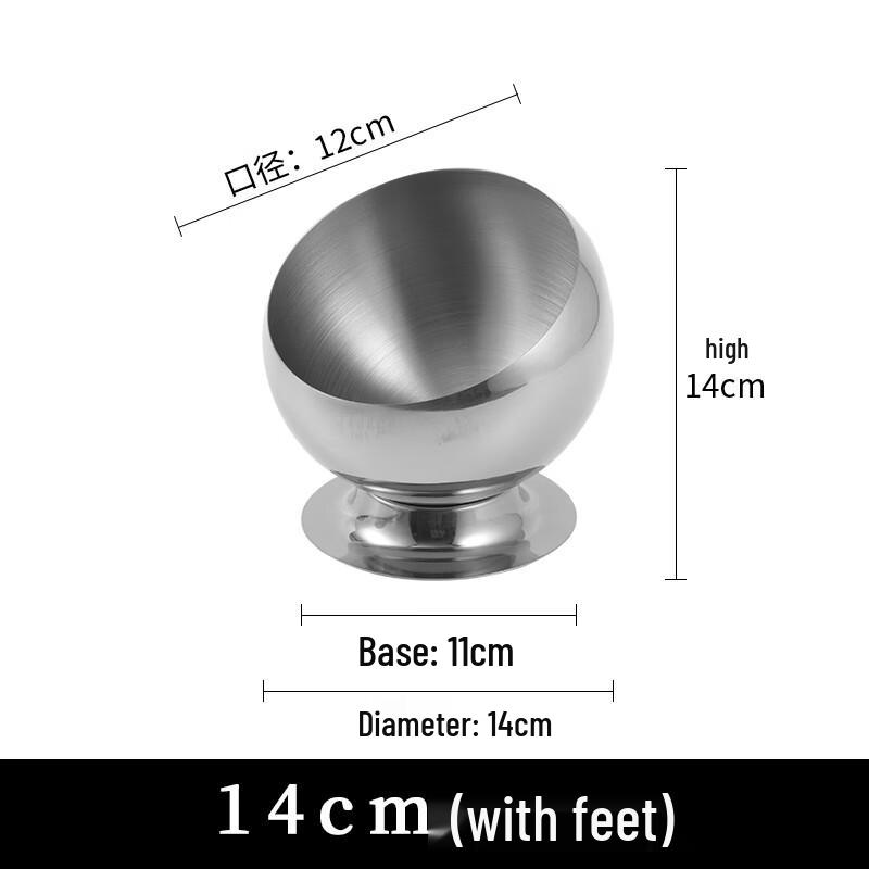 Stainless Steel Condiment & Sauce Bowl Set