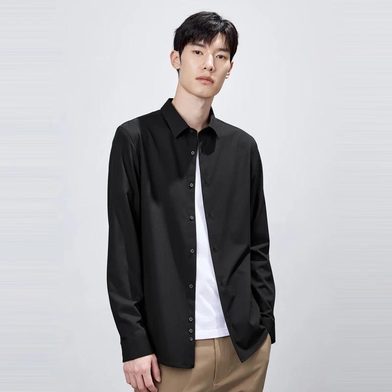 PEACEBIRD Men s Ice Ammonia Cooling Casual Shirt S