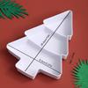 Christmas Tree Fruit Plate Marry Christmas Candy Snack Dish Party Decorations For Home Xmas Gifts Happy New Year
