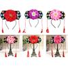 Cosplay Traditional Qing Dynasty Headdress Princess Hat Cap Royal Crown Performance Prop
