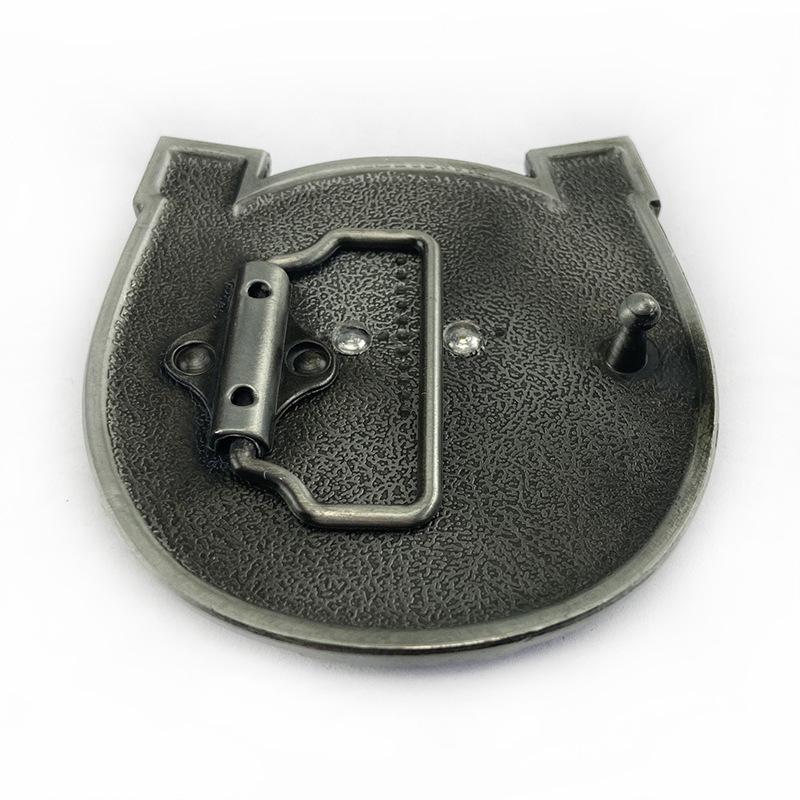 Punk Style Horseshoe Animal Belt Buckle: Fashion Alloy Accessory