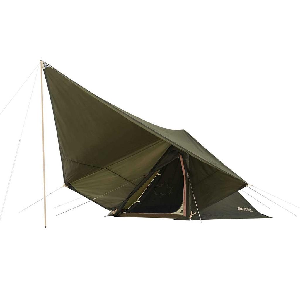 LOGOS Touring Tepee Tarp Set 71208013 Green Tent Family Tarp Tent (2023LIMITED)