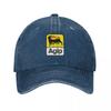 Logo AGIP Lubricants Berretto da Baseball Berretto Trucker Vintage Cappelli Unisex Donna