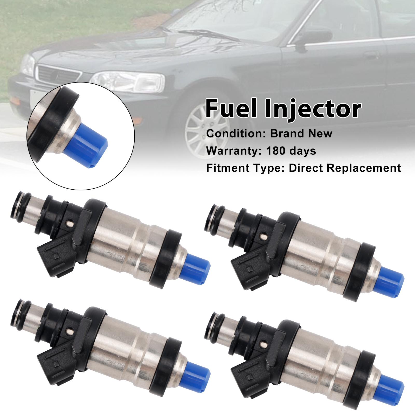 

4PCS Fuel Injector 06164-P72-010 Fit for Acura Integra TL GS GS-R LS RS 1996-2001