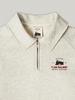 FOLNUA Dur Collar Zip Up Sweat Shirt (Oatmeal)